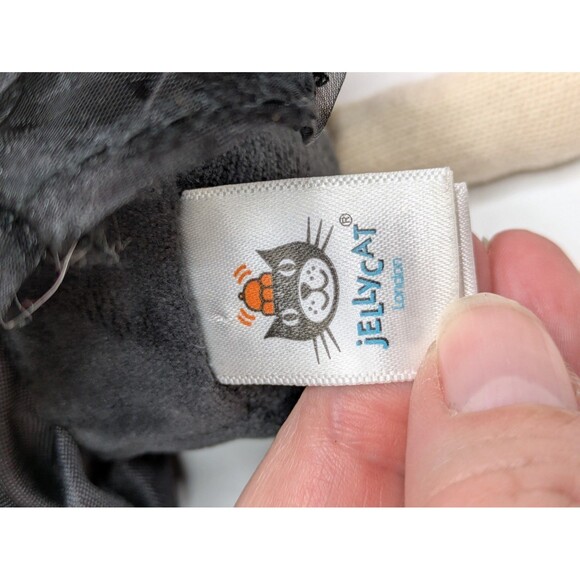 Jellycat Dark Goth Fairy Fae Plush Stuffed Animal Doll Retired Emo 14" FLAWS - Picture 6 of 11